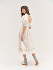 Erin Midi Dress Cream