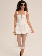 Susannah Midi Dress White