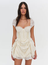 Morgan Mini Dress White