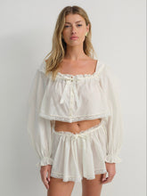 Venetia Sleep Top Vintage Cream