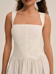 Chloe Mini Dress White