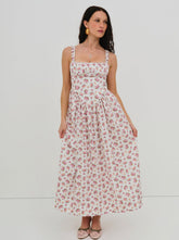 Etienne Midi Dress Pink
