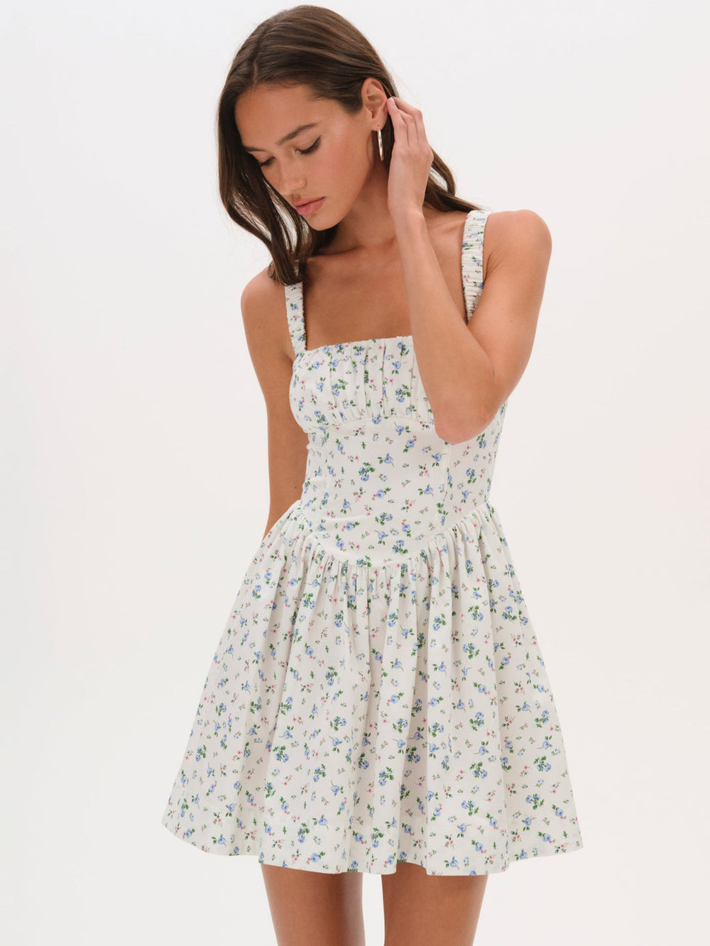 Zofia Mini Dress Blue