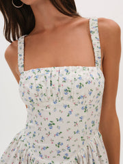 Zofia Mini Dress Blue
