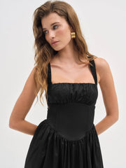 Etienne Midi Dress Black