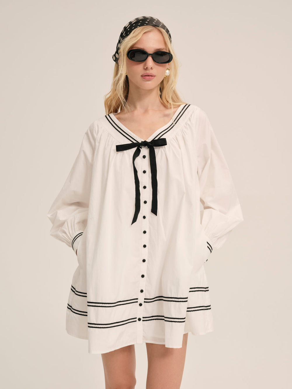Shelly Mini Dress White
