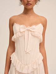 Harmony Maxi Dress Peach