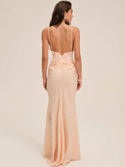 Karissa Gown Peach