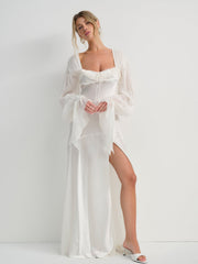 Evy Gown White