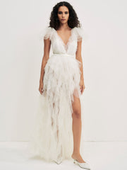 Maxine Gown White