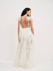 Maxine Gown White
