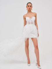 Bustier Gown White