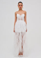 Bustier Gown White
