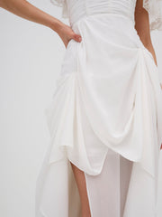 June Maxi Dress White