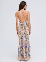 Elea Maxi Dress Pink