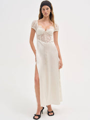 Casey Maxi Dress White