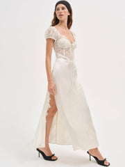 Casey Maxi Dress White