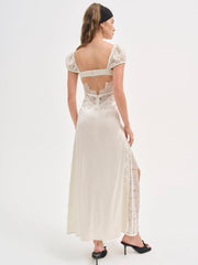 Casey Maxi Dress White