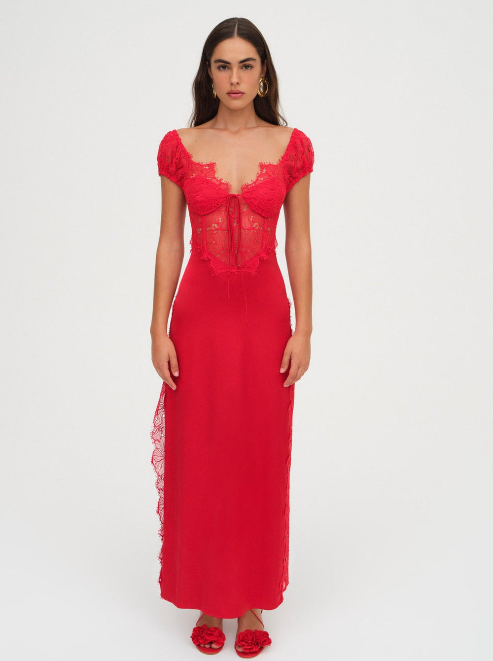 Casey Maxi Dress Red