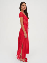 Casey Maxi Dress Red