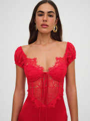 Casey Maxi Dress Red