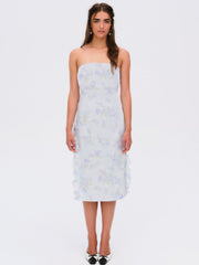 Marisa Midi Dress Blue