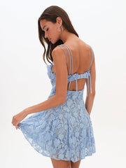 Kate Mini Dress Blue