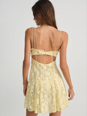 Kate Mini Dress Yellow