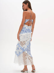 Rosalyn Maxi Dress Blue