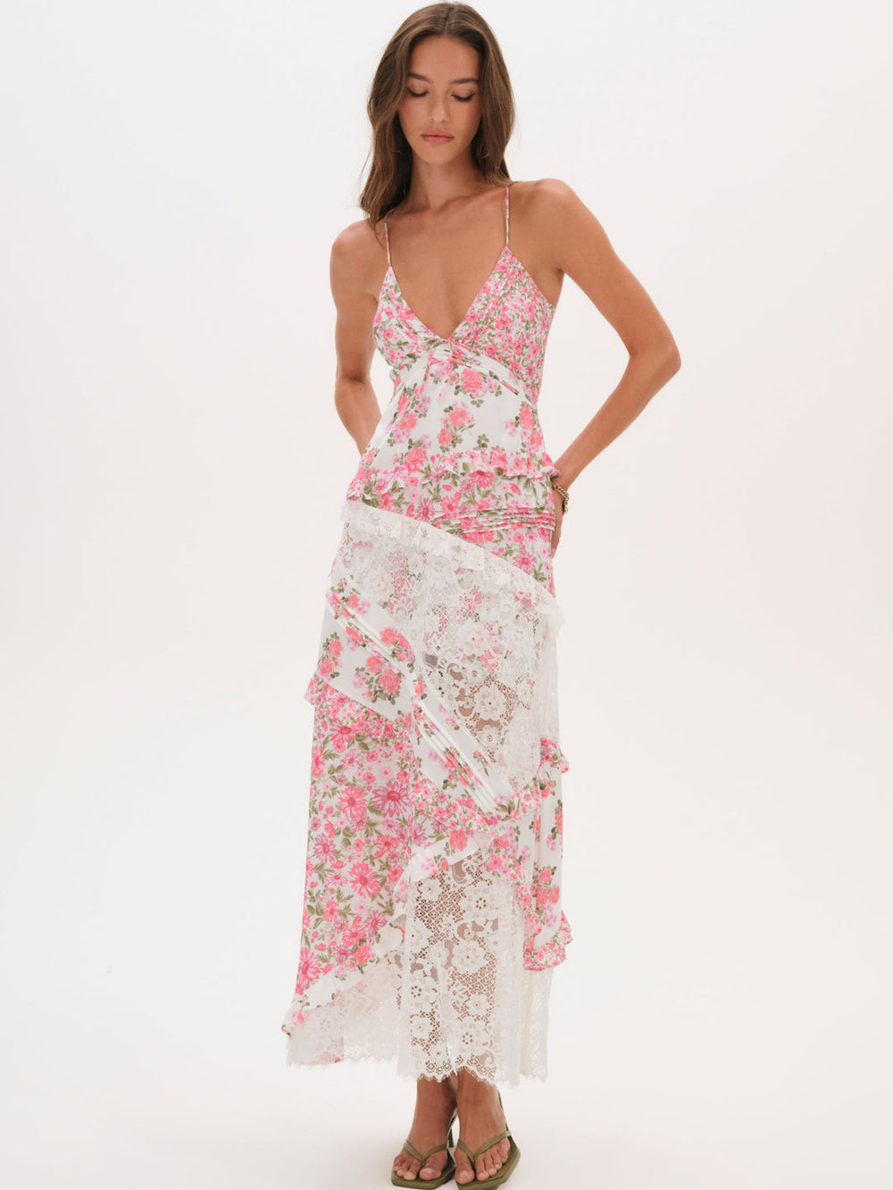 Rosalyn Maxi Dress Pink