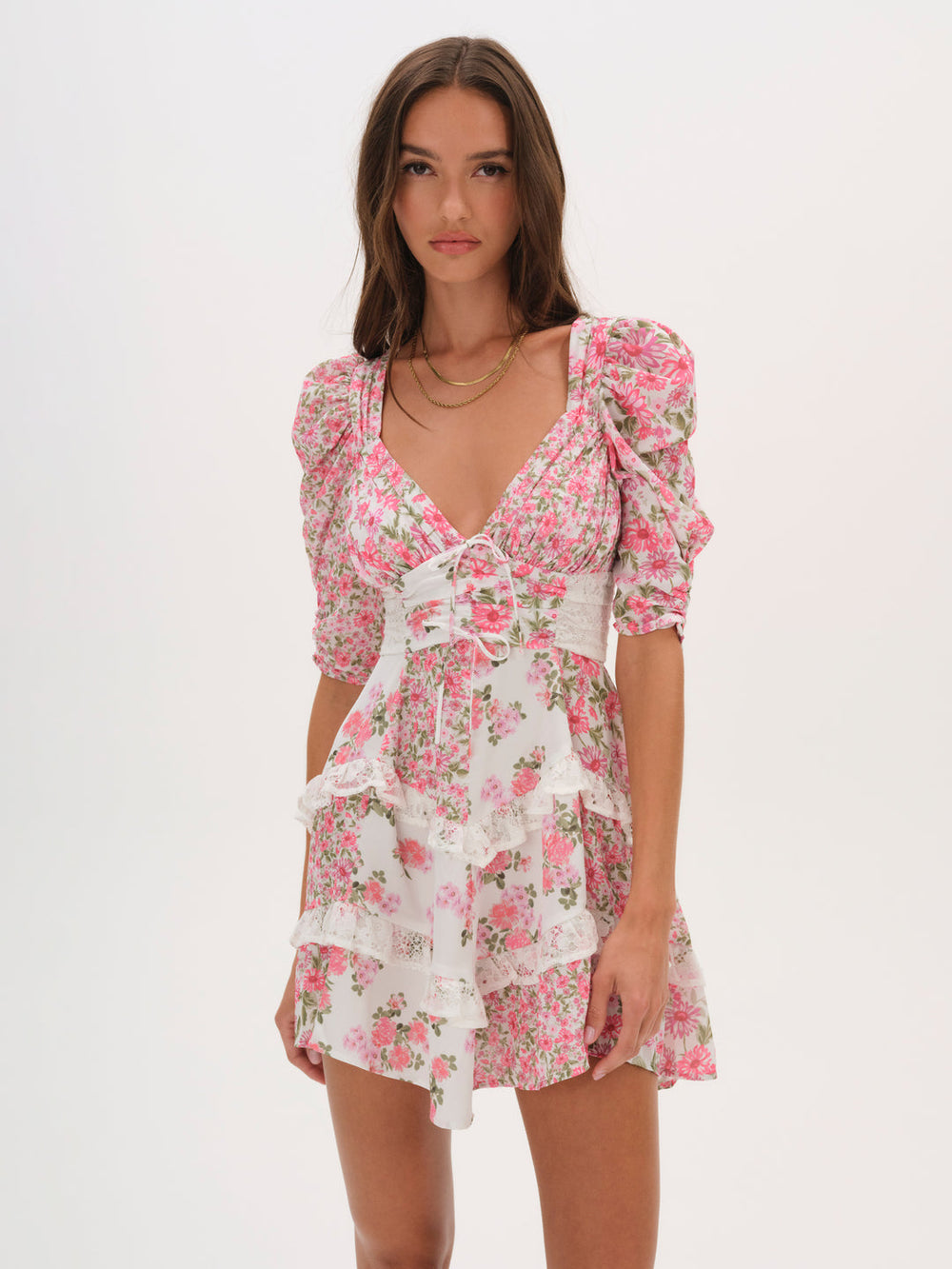 Rosalyn Mini Dress Pink