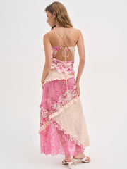 Rosalyn Maxi Dress Coral