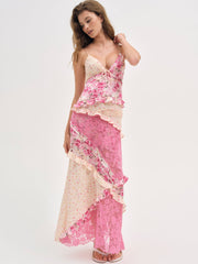 Rosalyn Maxi Dress Coral