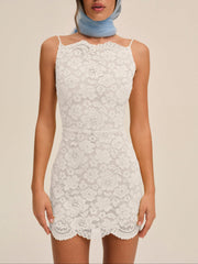 Lakeside Mini Dress White