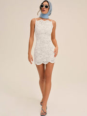 Lakeside Mini Dress White