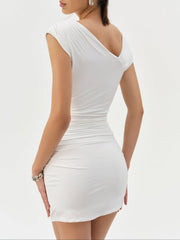 Genesis Mini Dress Cream