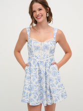 Maisie Mini Dress Blue