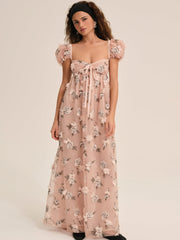 Blushing Rose Maxi Dress Blush