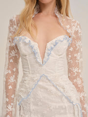 Bluebell Mini Dress White