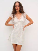 Audrey Mini Slip Dress Cream