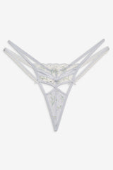 Baby's Breath Thong Panty Blue