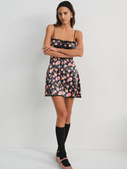 Kayla Slip Dress Navy