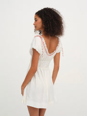 Georgia Corset Slip Dress Red