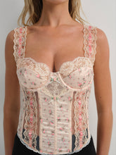 Peaches & Cream Bustier Peach