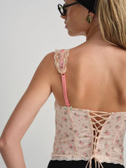 Peaches & Cream Bustier Peach