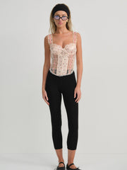 Peaches & Cream Bustier Peach