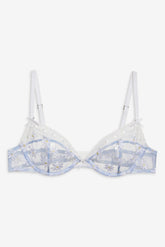 Dee Dee Daisy Underwire Bra Blue