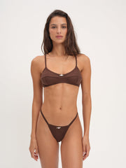 Elliana Bralette Chocolate