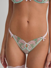Love Story Thong Panty Green