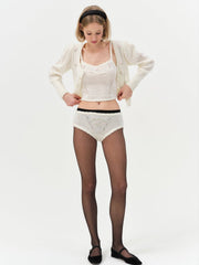 London Knit Panty Cream